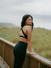 AIRLUXE BREATHE PARKE STIRRUP LEGGINGS - ONYX