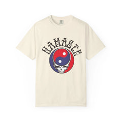 NAMASTE Grateful Dead Unisex Shirt – Garment-Dyed Organic Cotton Yoga T-Shirt by Yune Yoga