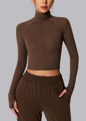 Top - Turtleneck - lightweight