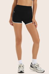 SPORTBODY (BLOOPERS) SPORTY STRIPE SHORTS - ORCA
