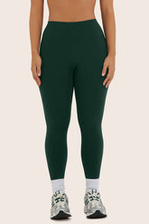 SPORTBODY SPORTY MID-RISE LEGGINGS - BEETLE