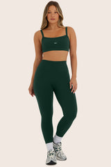 SPORTBODY SPORTY HIGH-RISE LEGGINGS - BEETLE