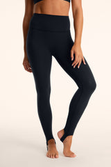 AIRLUXE BREATHE PARKE STIRRUP LEGGINGS - ONYX