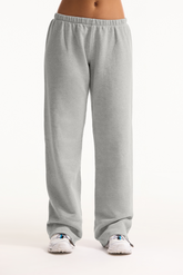 MIDWEIGHT SWEATS STAPLE STRAIGHT LEG SWEATPANTS - IRON HEATHER GREY
