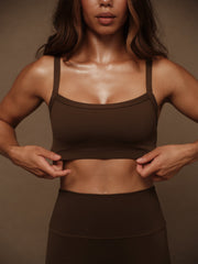 LUXFORM LUX SCOOP BRA - CEDAR