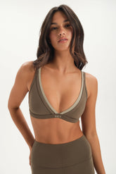 LUXFORM LUX LAYERED TRIANGLE BRA - SPARROW