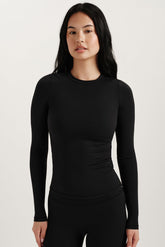 AIRLUXE BREATHE LONG SLEEVE - ONYX