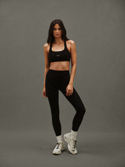 SPORTBODY SPORTY HIGH-RISE LEGGINGS - ONYX