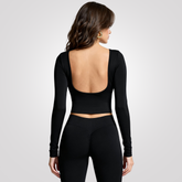 Long-sleeved T-shirt - Flow - Built-in bra