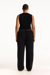 RIBBED MODAL BODY MUSCLE TANK - ONYX