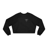 Cropped Fleece Pullover - Yune Yoga Logo Design