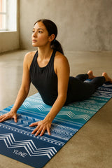 Diamond Yoga Mat — Shine & Align, Zero-Slip Grip (Cushy Comfort)