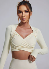 Long Sleeve T-shirt - Integrated bra - Lola