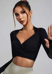 Long Sleeve T-shirt - Integrated bra - Lola