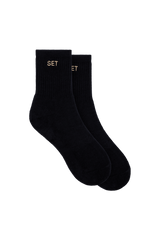 SET SOCKS - ONYX/SANDBAR