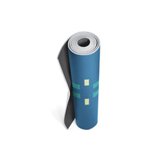 Blue Rush Flow — MN25 6mm Non-Slip Yoga Mat