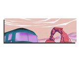 Airstream Arches 6mm Yoga Mat – Extra Cushion, Non-Slip, and Travel-Ready with Desert-Inspired Design