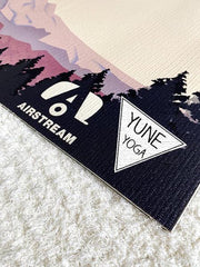Airstream Mt. Hood Yoga Mat – Non-Slip, Cushioned, and Travel-Ready with Alpine-Inspired Design