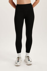 SPORTBODY SPORTY HIGH-RISE LEGGINGS - ONYX