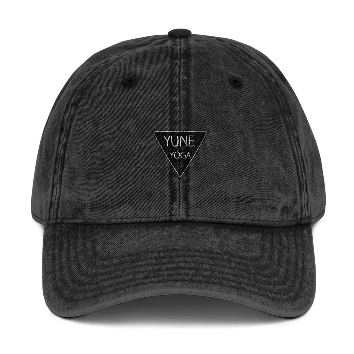 Embroidered Vintage Yoga Cap – 100% Organic Cotton Hat by Yune Yoga