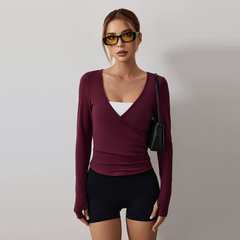 Top - Wrap top - Dahlia