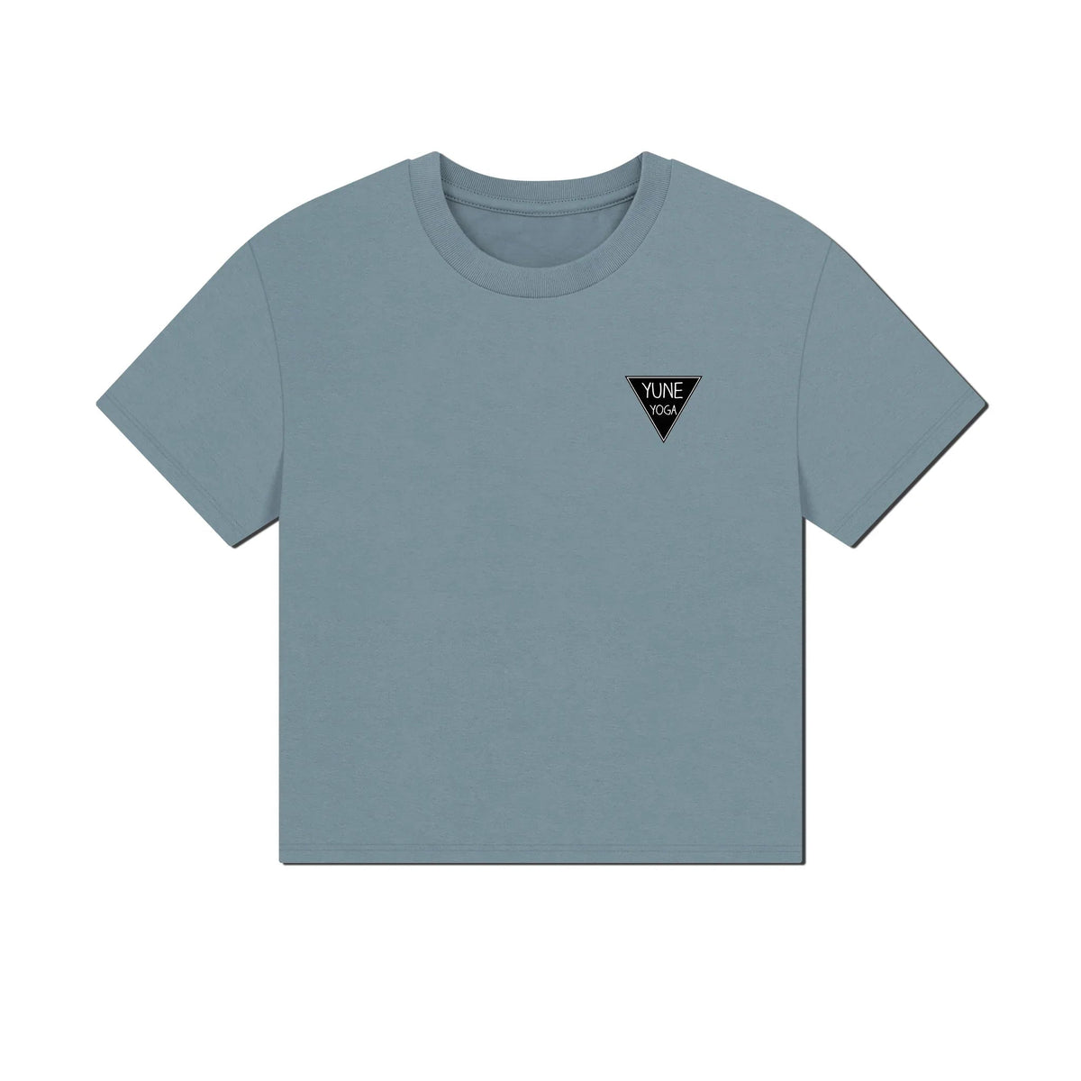 Organic Box Fit Yoga T-Shirt – Sustainable Cotton Tee for Mindful Movement by Yune Yoga         Ask ChatGPT