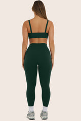 SPORTBODY SPORTY HIGH-RISE LEGGINGS - BEETLE