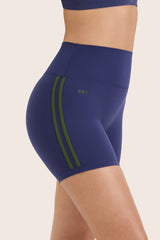 SPORTBODY SPORTY DUO STRIPE SHORTS - LAKE