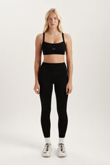 SPORTBODY SPORTY HIGH-RISE LEGGINGS - ONYX
