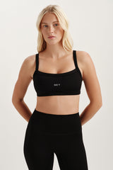 SPORTBODY SPORTY SCOOP BRA - ONYX
