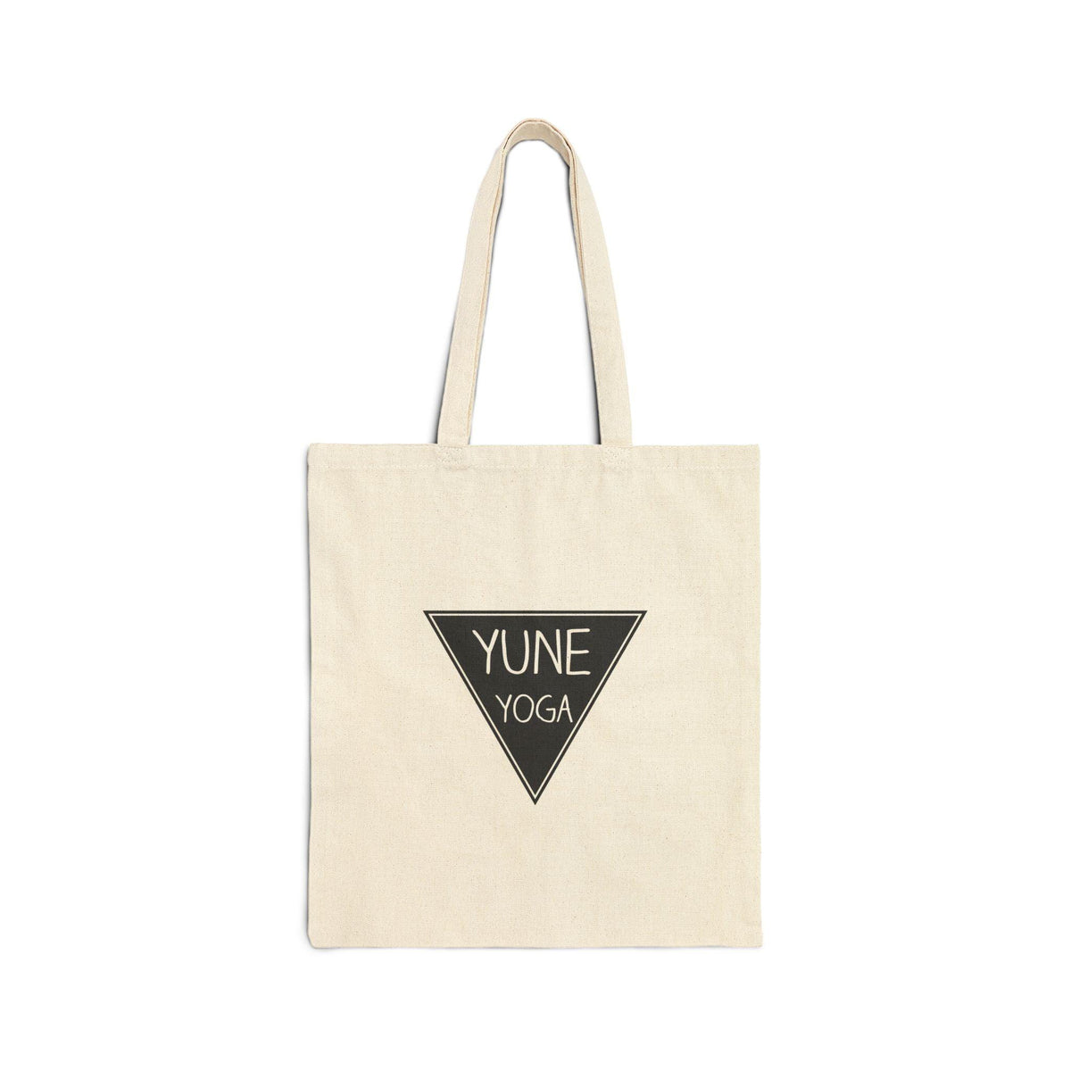 Yune Yoga Organic Canvas Tote Bag – Eco-Friendly, Durable & Stylish Yoga Mat Carrier