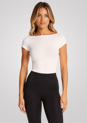 T-shirt - Flow - Built-in bra