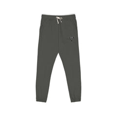 Fleece Sweatpants — Relaxed Garment-Dyed Joggers with Small Chest Triangle Logo