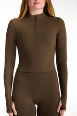LUXFORM LUX QUARTER ZIP - CEDAR