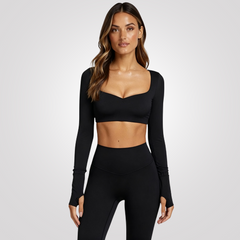 T-shirt - Swan - Built-in bra