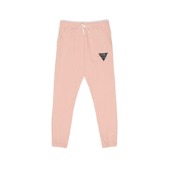 Fleece Sweatpants — Relaxed Garment-Dyed Joggers with Small Chest Triangle Logo