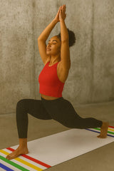 DY66 Yoga Mat — Good Vibes, Great Grip (Non-Slip & Cushioned)