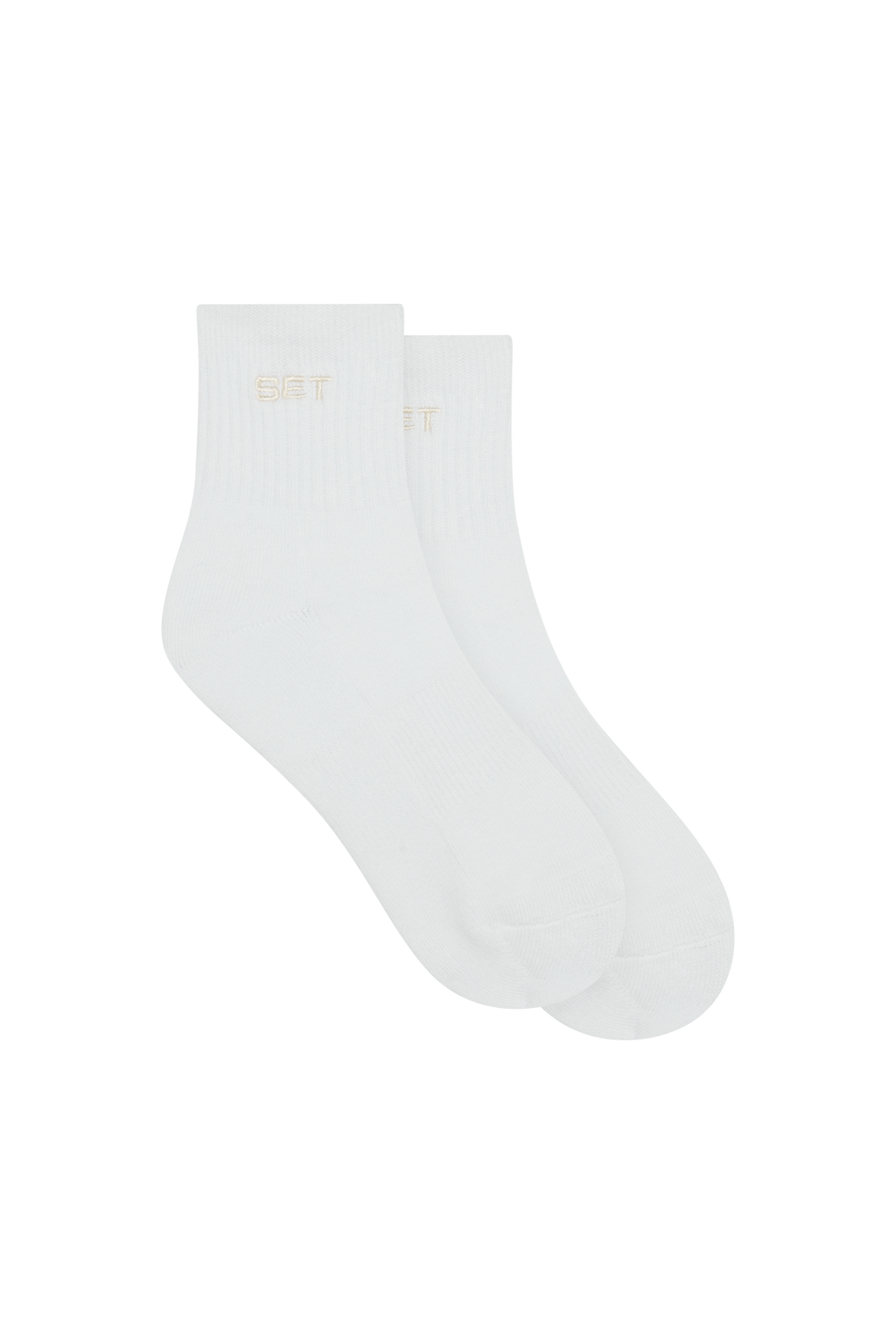 SET SHORTY SOCKS - WHITE/BLANC