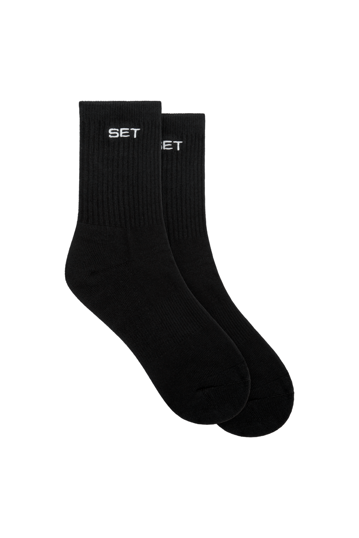 SET SOCKS - ONYX/WHITE