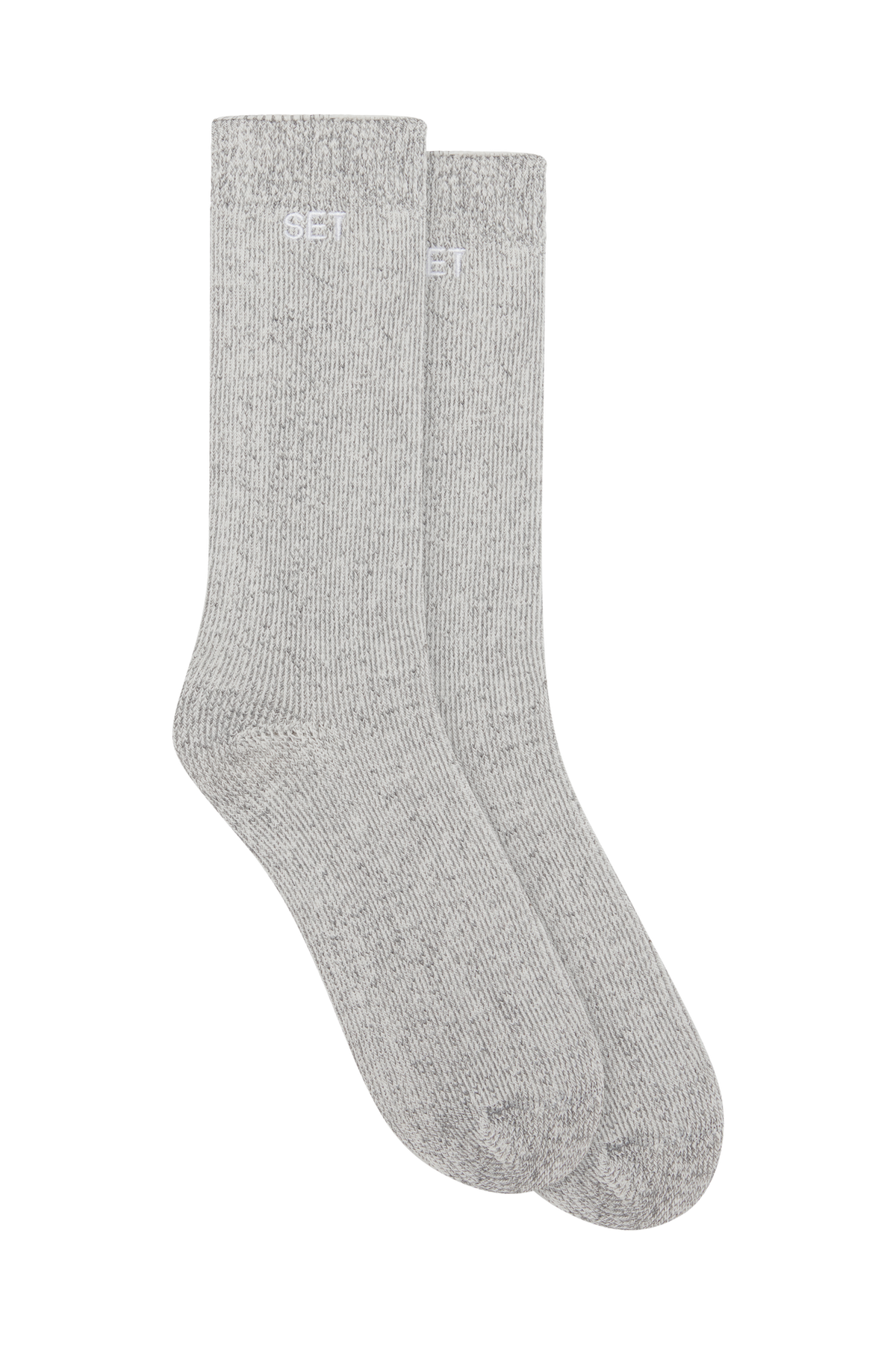 SET SWEATSHIRT SOCK - STONE HEATHER GREY