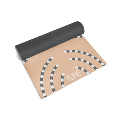 CE58 Tan 6mm Non-Slip Yoga Mat | Cushioned Grip, Easy-Clean PER | Yune Yoga