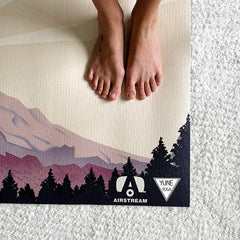 Airstream Mt. Hood Yoga Mat – Non-Slip, Cushioned, and Travel-Ready with Alpine-Inspired Design
