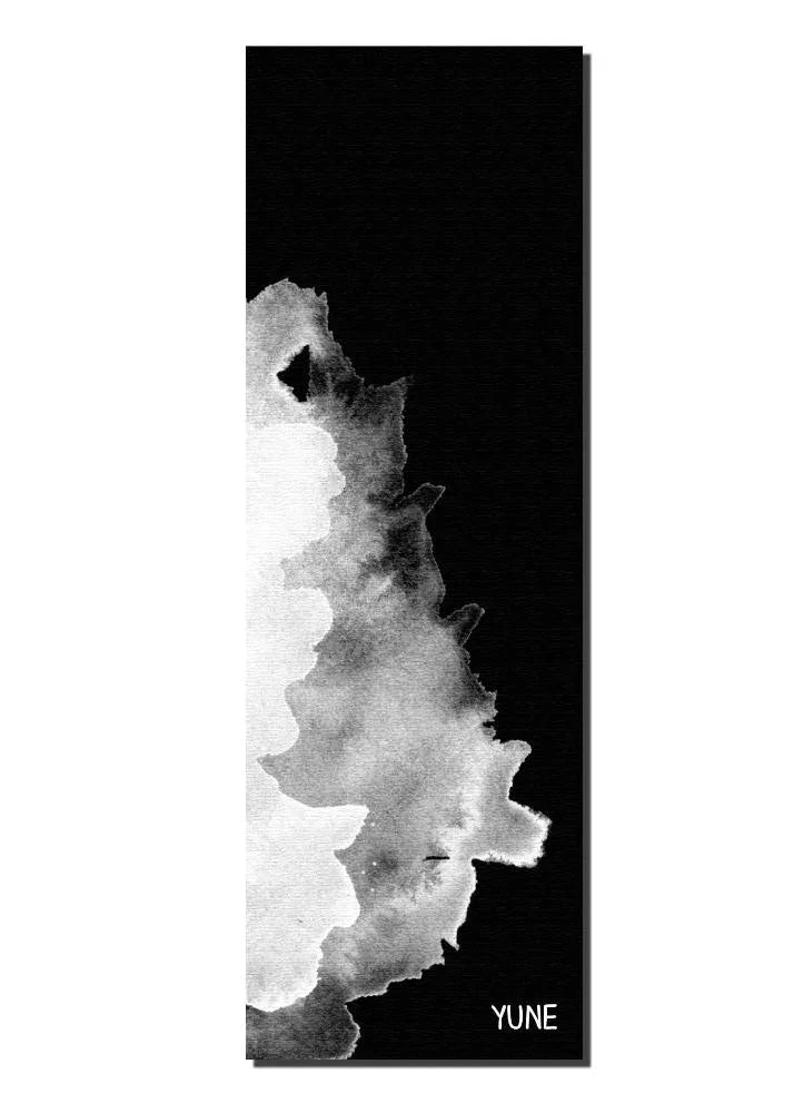 Black1 Yoga Mat – Non-Slip, Cushioned, Minimalist All-Black Design for Studio, Home & Outdoor Practice