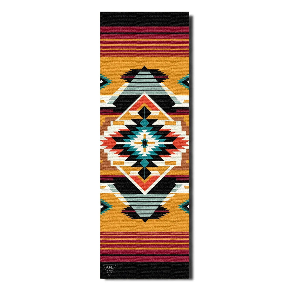 Coyote Falls Yoga Mat – 6 mm Extra Thick, Double-Sided Non-Slip, Eco-Friendly PER with UV-Printed Canyon Design | Yune Yoga