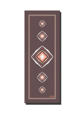 Betty Yoga Mat – Non-Slip Grip, Cushioned Support & Cactus Print Design